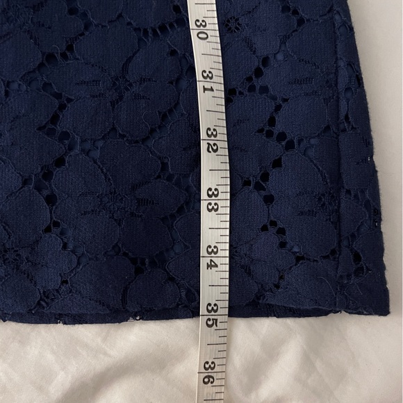 Adrianna Papell Navy Blue Sheath Dress, Size 4 - Picture 9 of 9